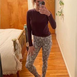 Athleta purple long sleeve